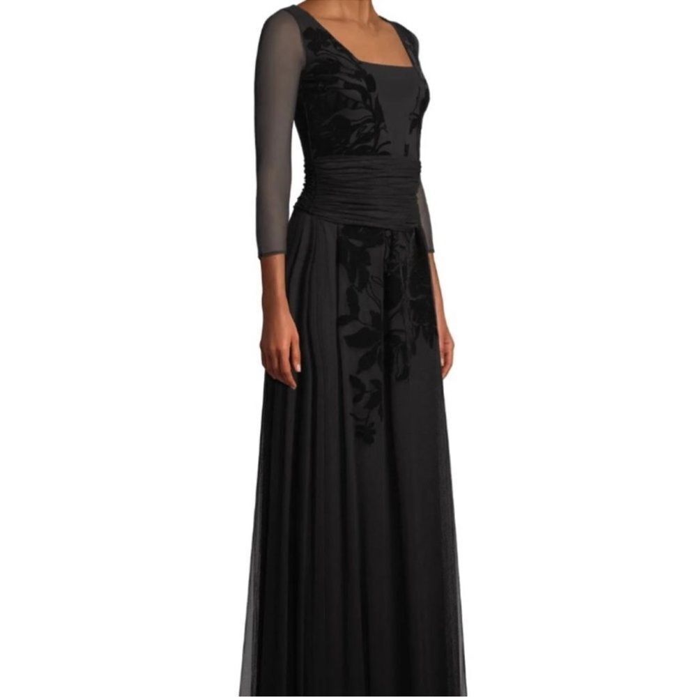 Chiara Boni Couture La Petite Robe Square Velvet
Floral Maxi Gown Tulle US 12 XL - Picture 12 of 15